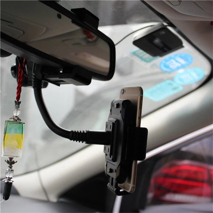 Bil bakspejl telefonholder