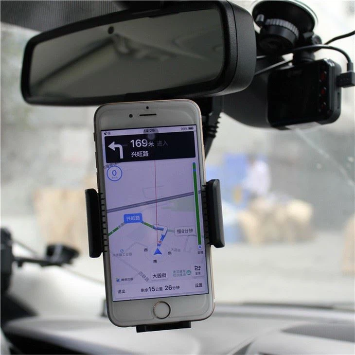 Car Rearview Mirror Phone Holder